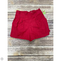Shorts By Abercrombie And Fitch In Red, Size: S