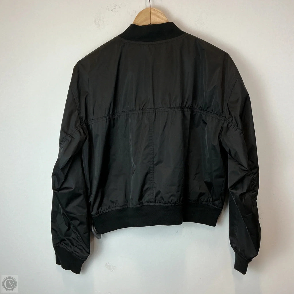 Athletic Jacket By Athleta In Black, Size: M