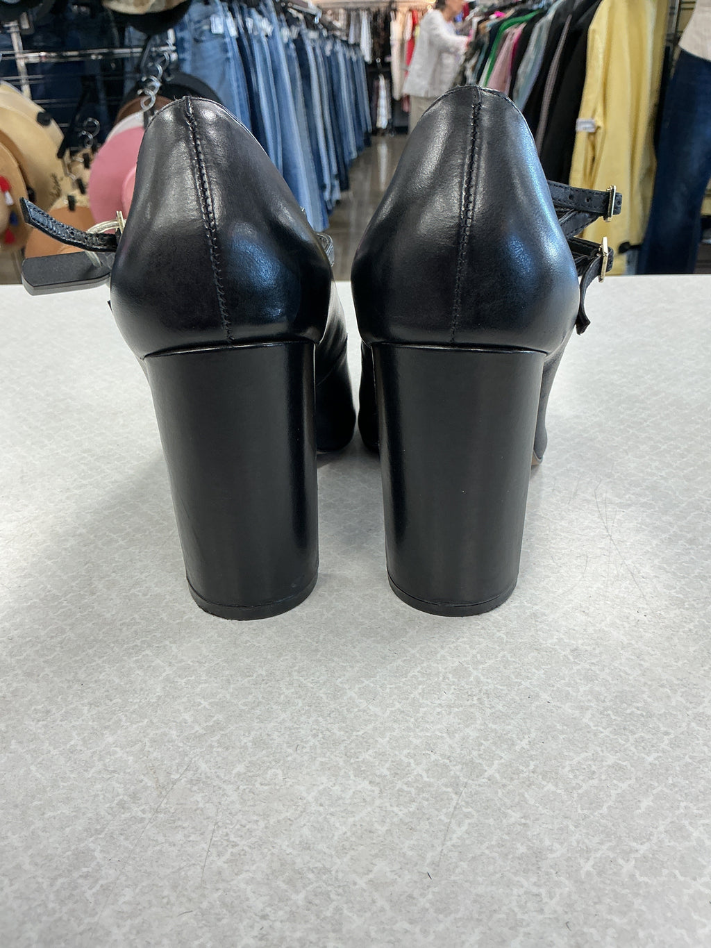 Shoes Heels Block By Vince Camuto In Black, Size:10
