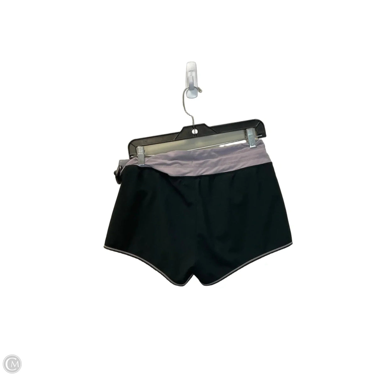 Athletic Shorts By Alo In Black & Purple, Size: Sp