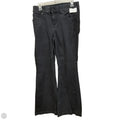 Jeans Flared By Torrid In Black Denim, Size: 10
