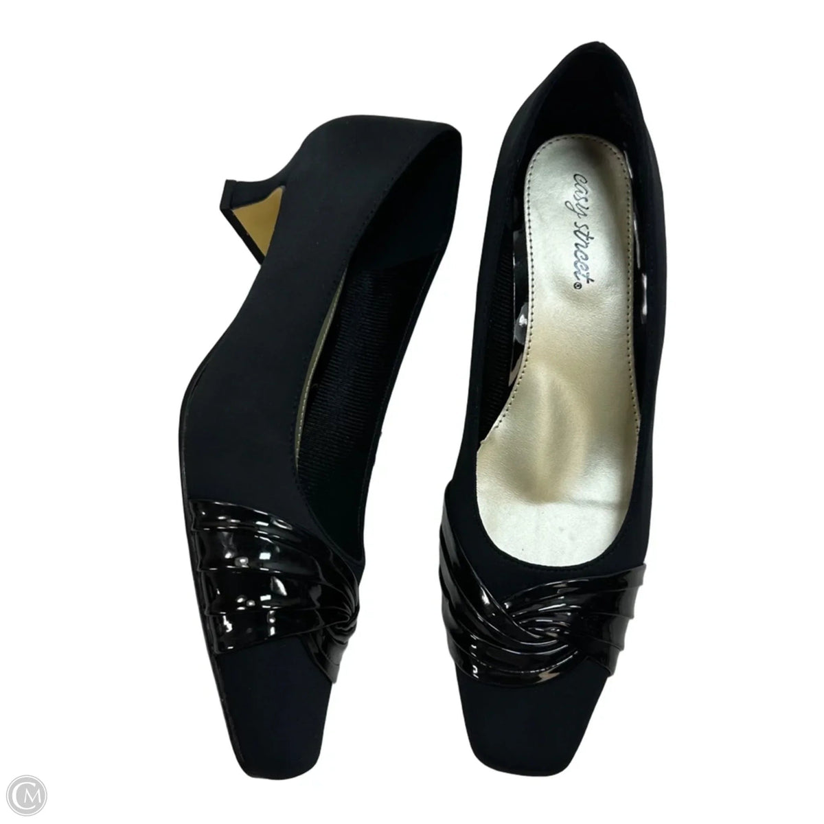 Shoes Heels Kitten By Easy Street In Black, Size: 10