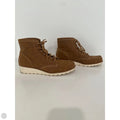 Boots Ankle Flats By St Johns Bay In Brown, Size: 8.5