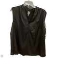 Top Sleeveless By Worthington In Black, Size: Xl