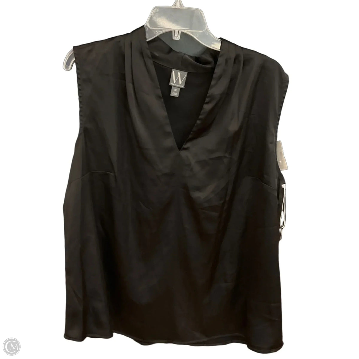Top Sleeveless By Worthington In Black, Size: Xl