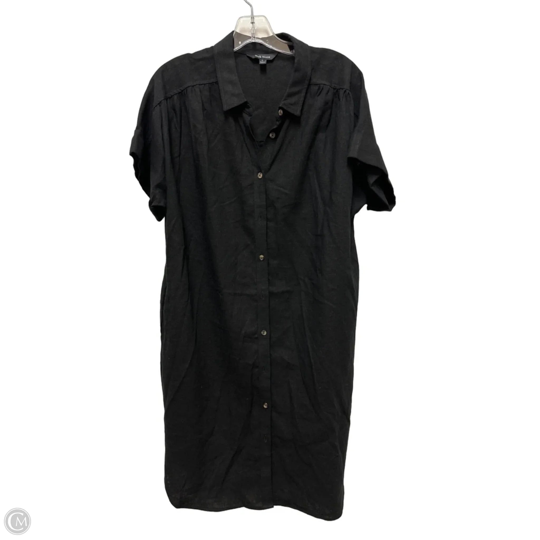 Dress Casual Short By Well Worn In Black, Size: L