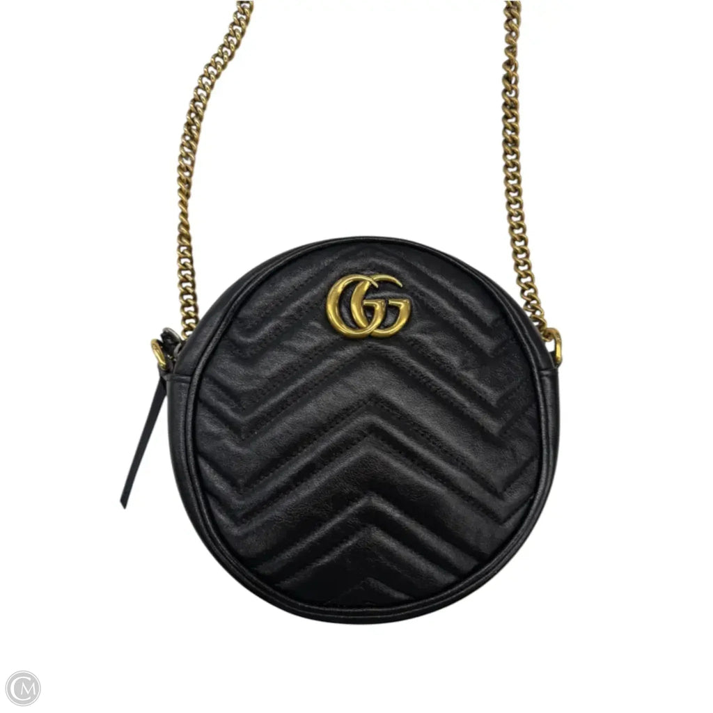Crossbody Luxury Designer By Gucci, Size: Small
