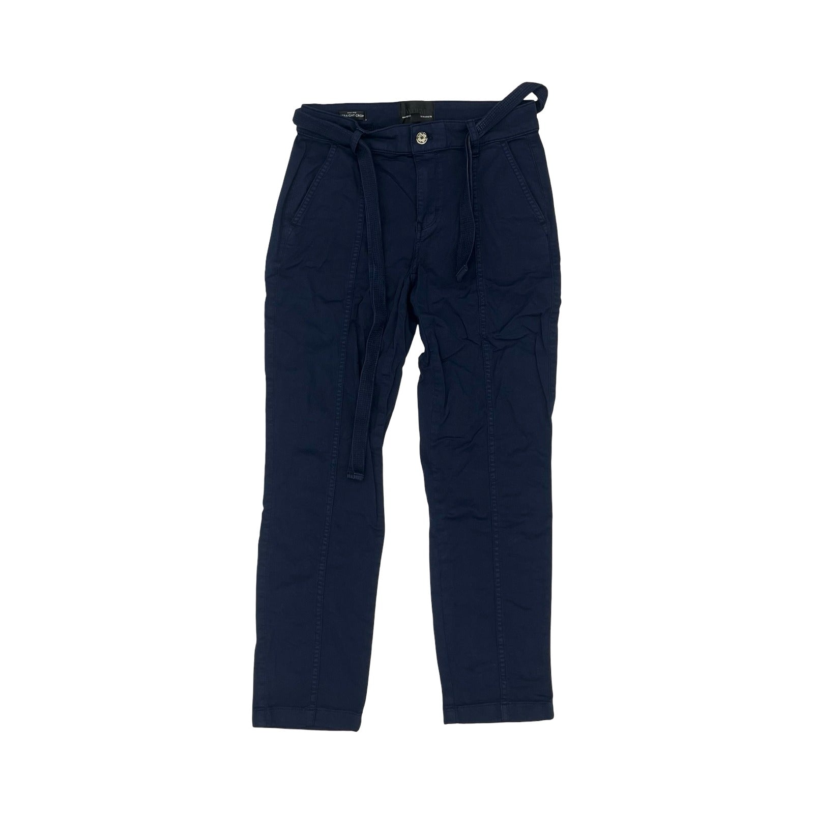 Pants Cropped By White House Black Market In Navy, Size:0