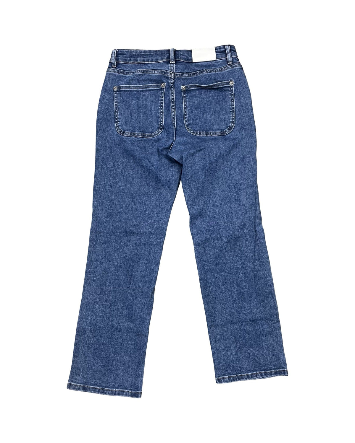 Jeans Cropped By 7Diamonds In Blue Denim, Size:2