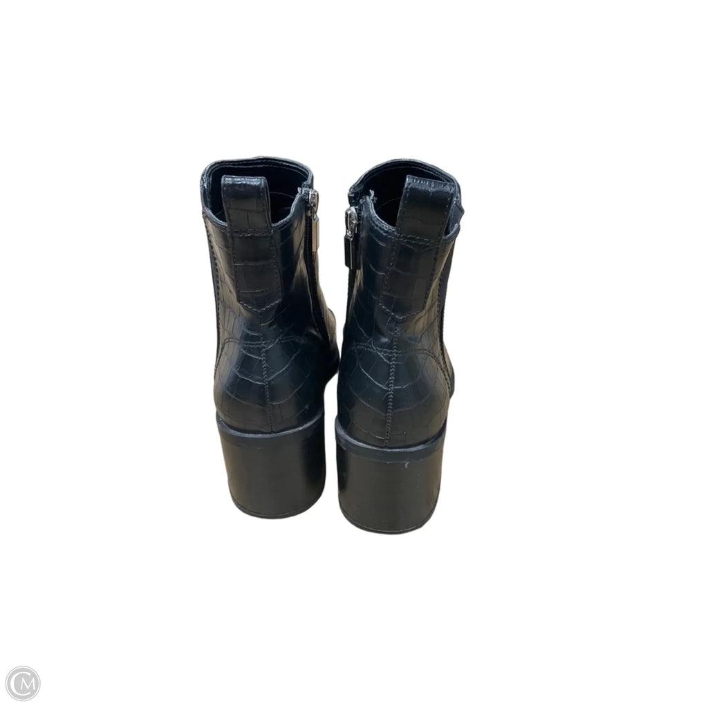 Boots Ankle Heels By A New Day In Black, Size: 8.5