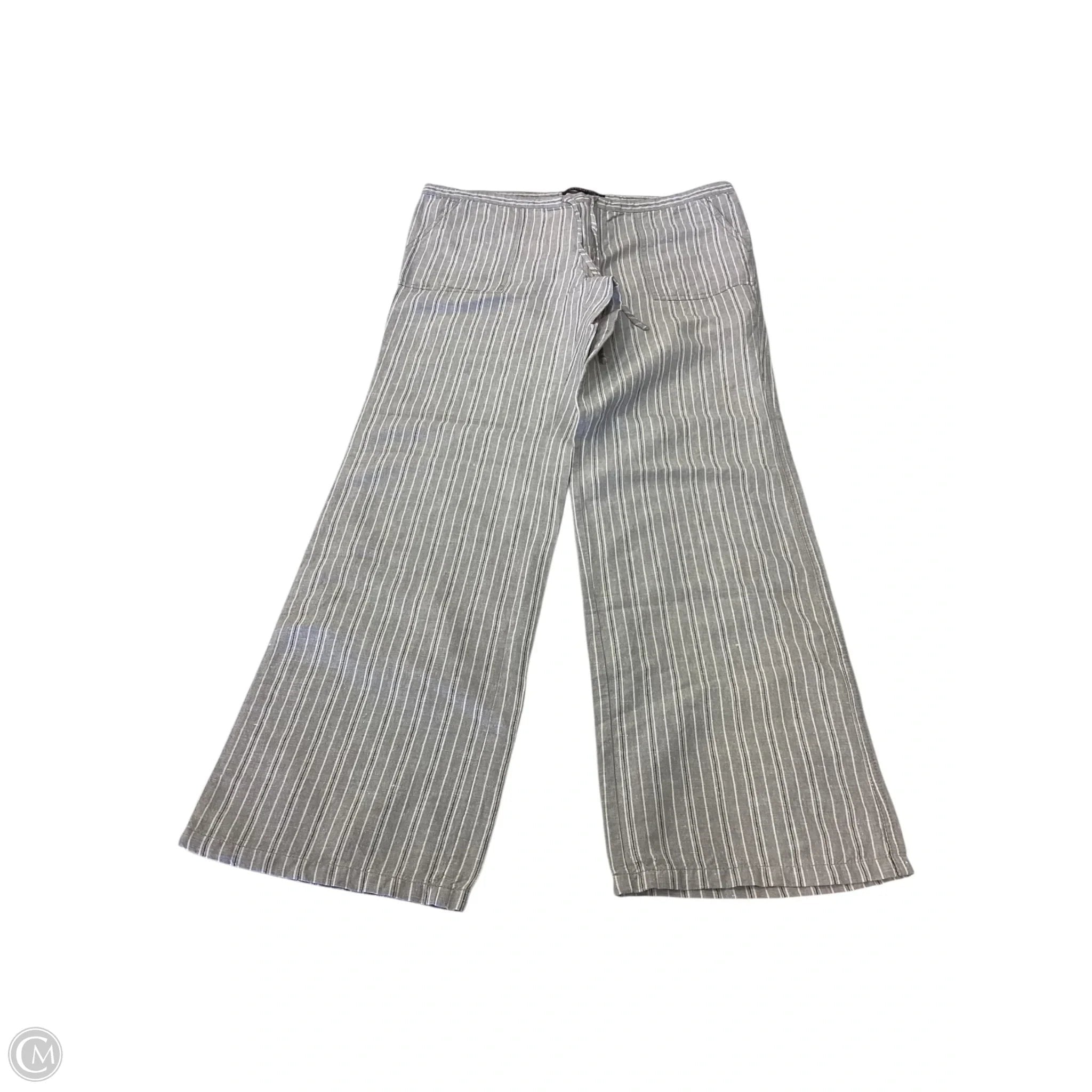 Pants Linen By Victorias Secret In Striped Pattern, Size: 6