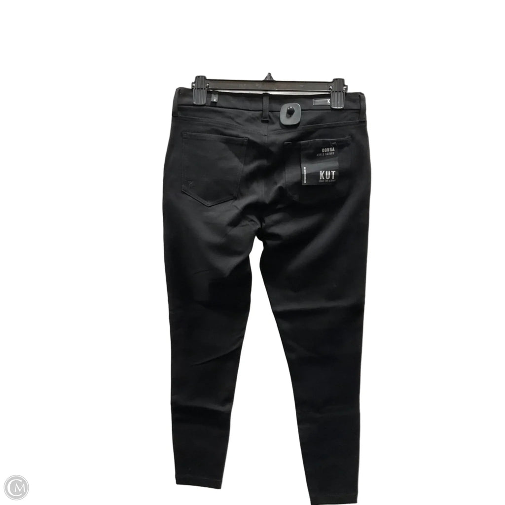 Jeans Skinny By Kut In Black, Size: 6