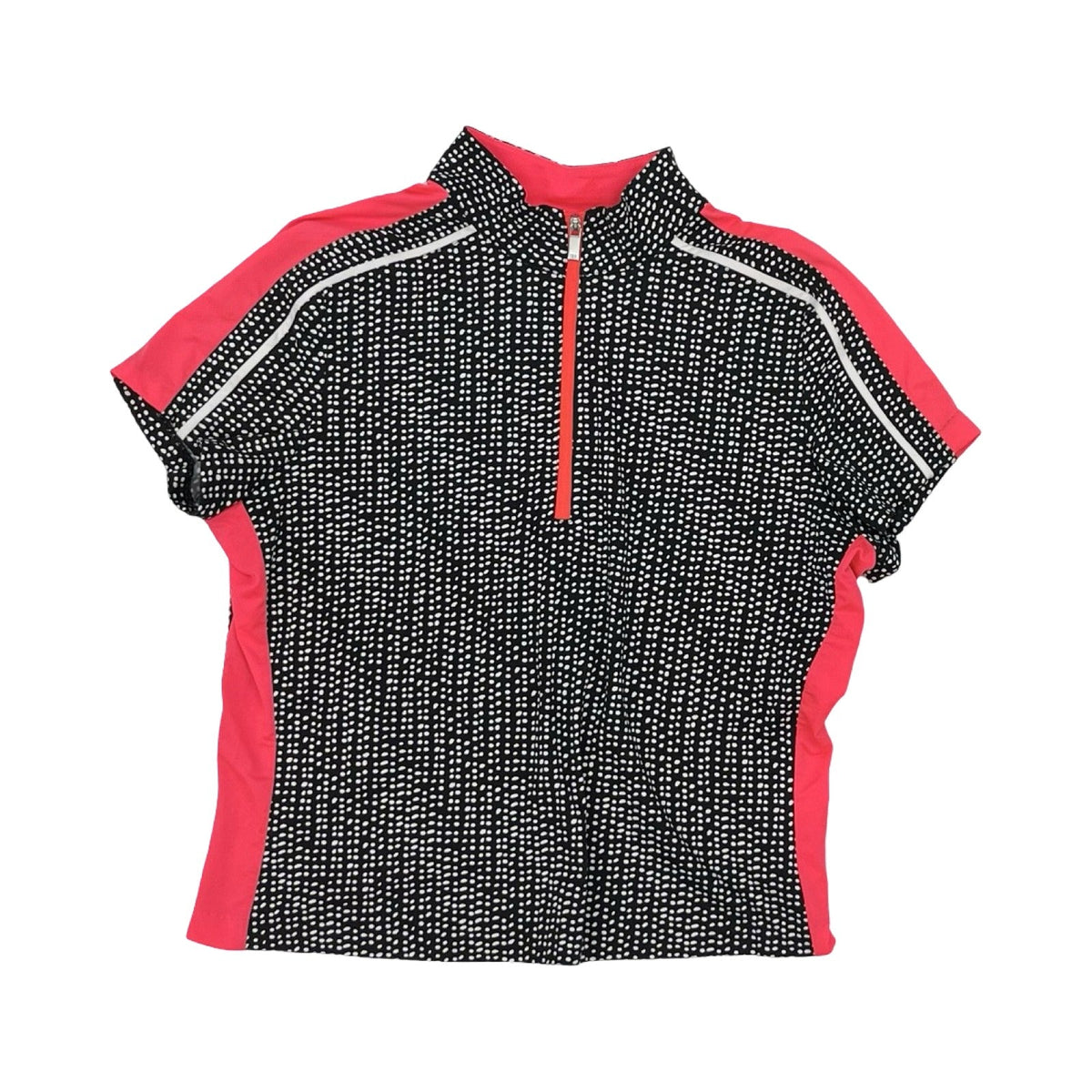Athletic Top Ss By Tail In Black & White, Size:M