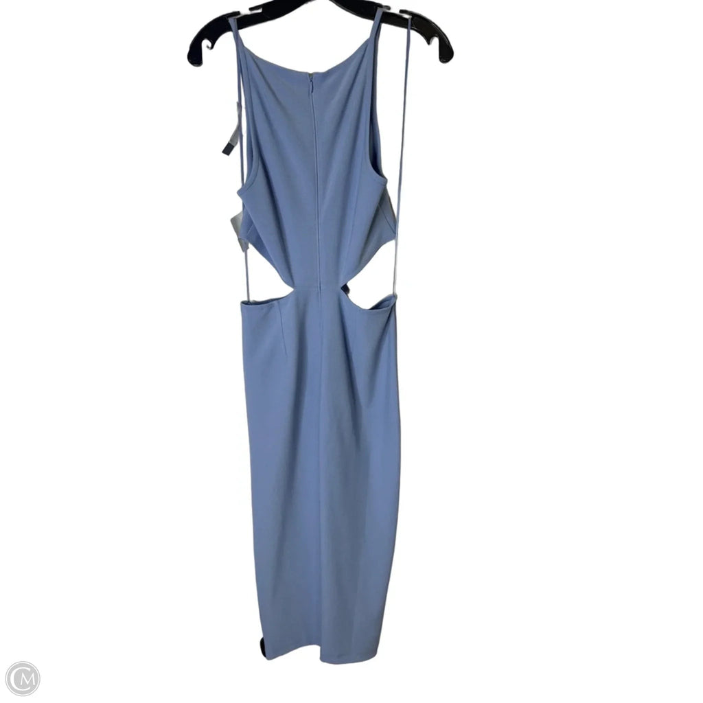 Dress Party Midi By Abercrombie And Fitch In Blue, Size: M