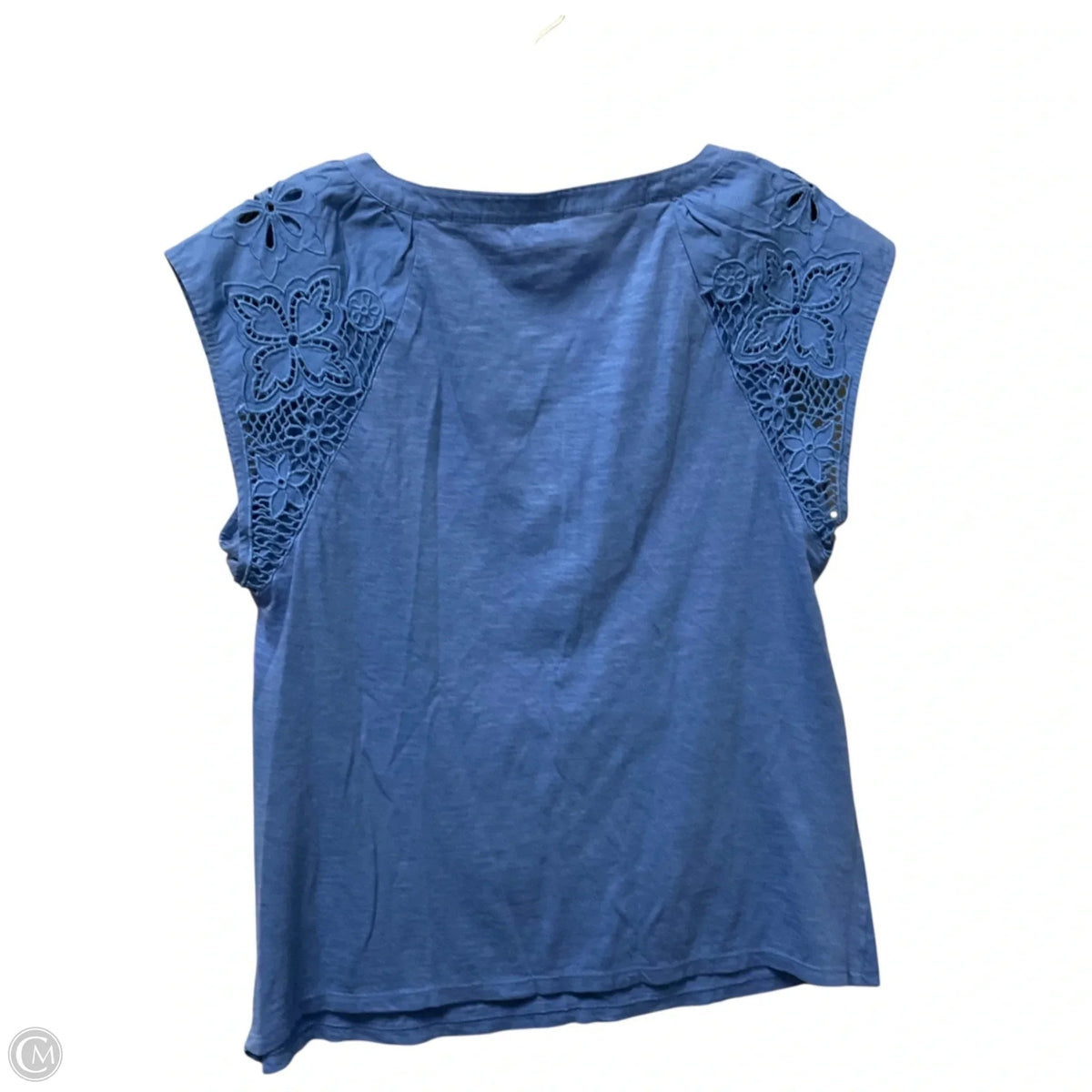 Top Sleeveless By Talbots In Blue, Size: M