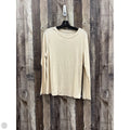 Top Long Sleeve Basic By A New Day In Beige, Size: L