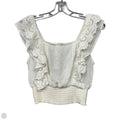 Top Short Sleeve By Pimkie In Cream, Size: S
