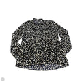 Top Long Sleeve By White Birch In Polkadot Pattern, Size: Xl