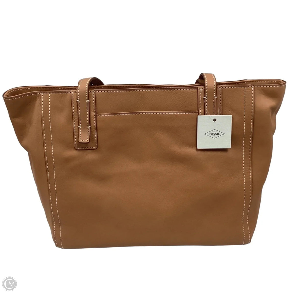 Handbag Leather By Patricia Nash, Size: Large