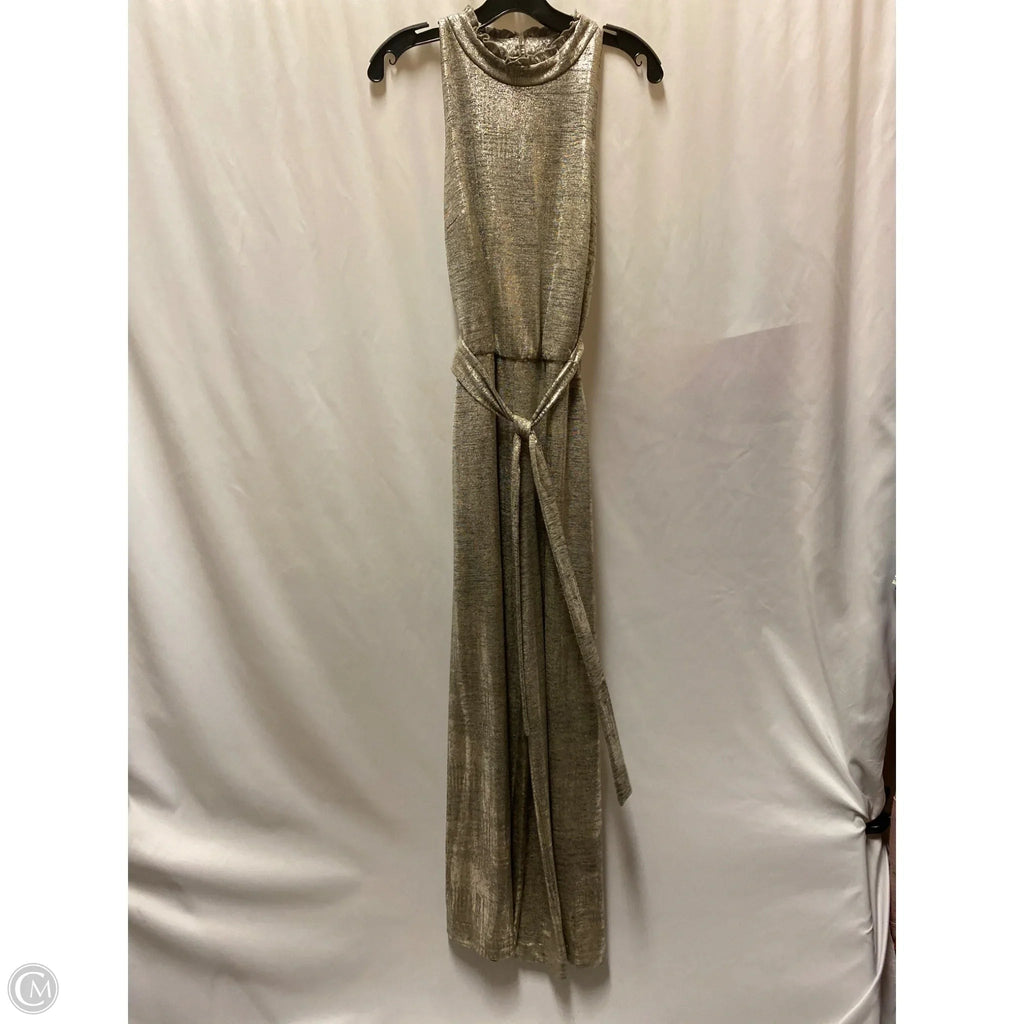 Jumpsuit By Vince Camuto In Gold, Size: M