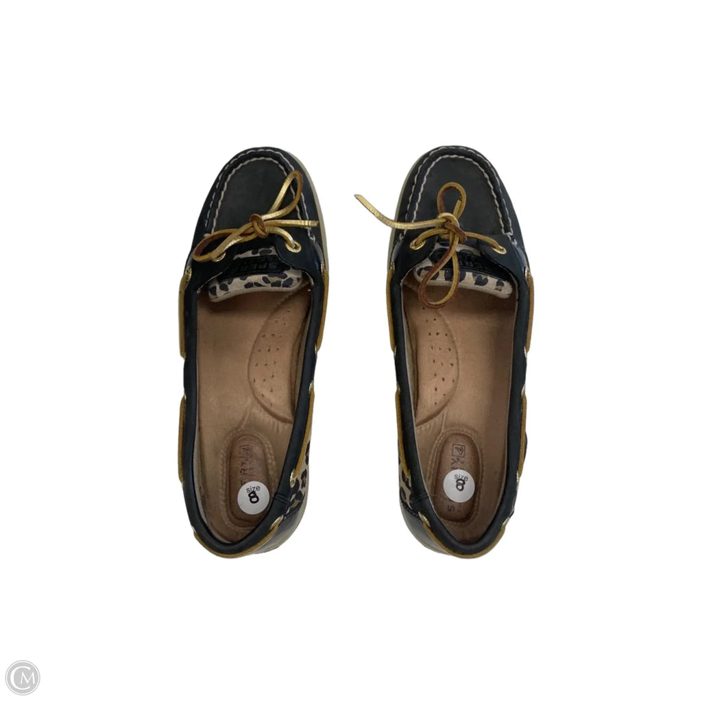 Shoes Flats By Sperry In Animal Print, Size: 8