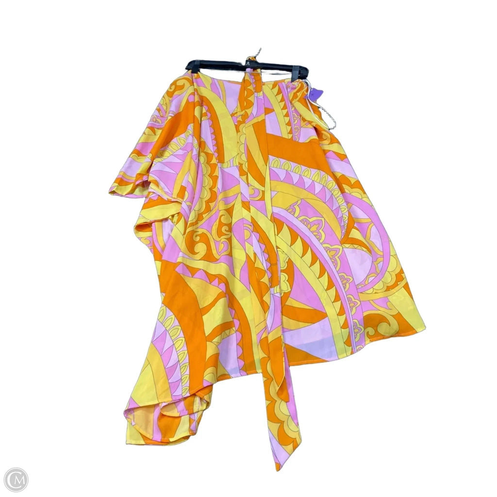 Dress Casual Short By Show Me Your Mumu In Orange, Size: Xxl