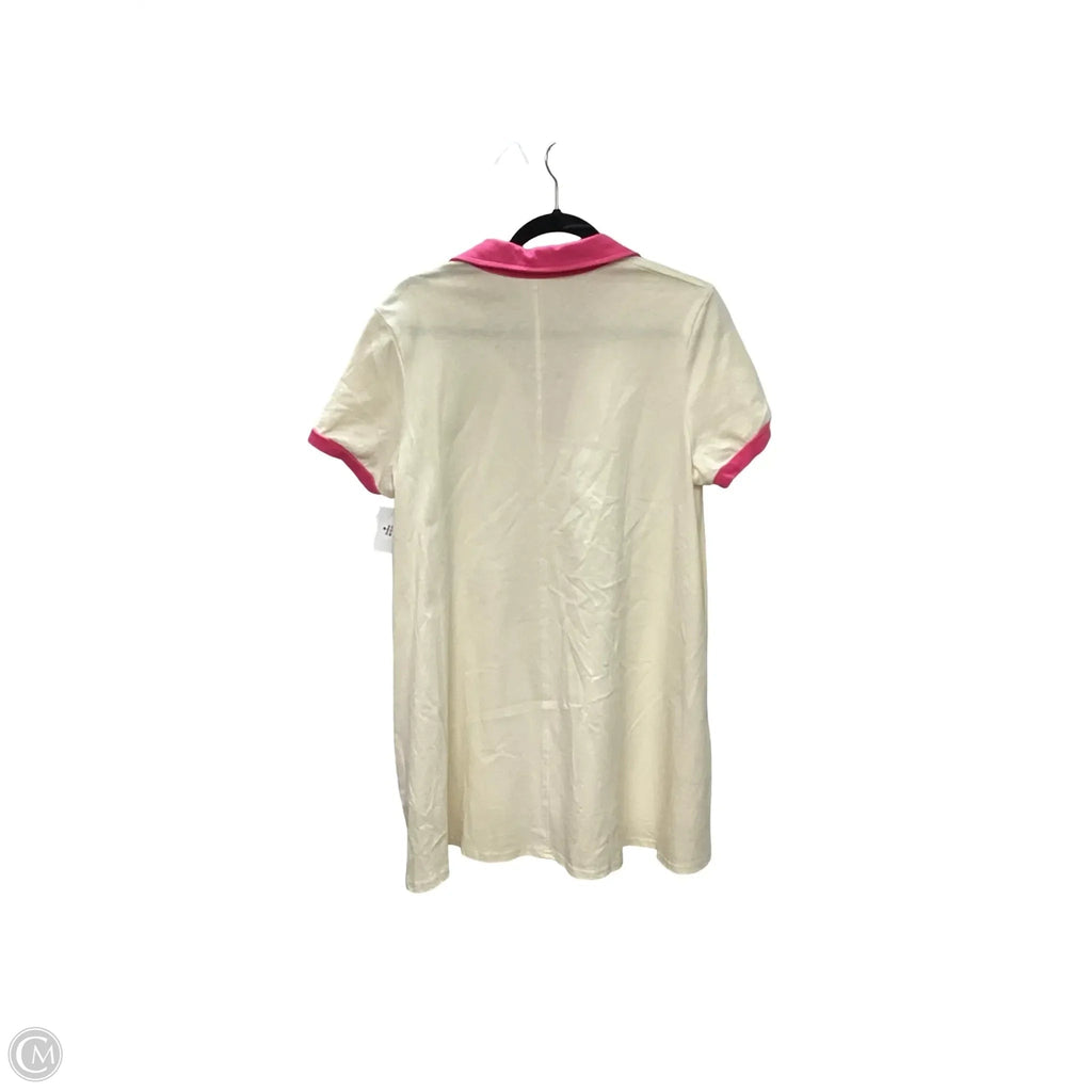 Dress Casual Short By Fantastic Fawn In Cream, Size: S