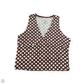 Tank Top By A New Day In Brown & White, Size: M
