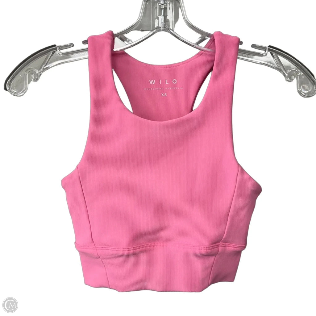 Athletic Tank Top By Wilo In Pink, Size: Xs