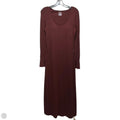 Dress Casual Maxi By Ogl In Maroon, Size: L