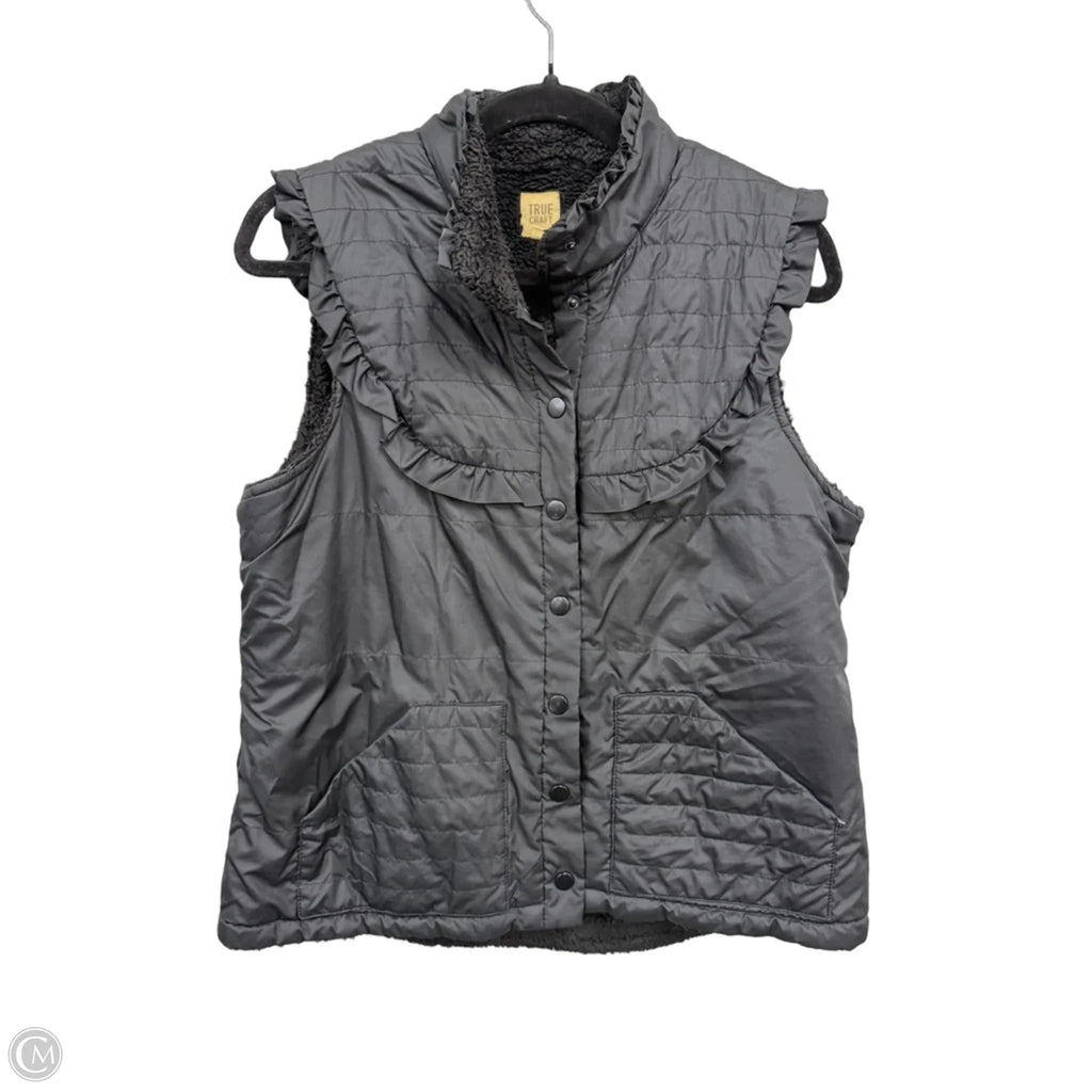 Vest Puffer & Quilted By True Craft In Black, Size: L