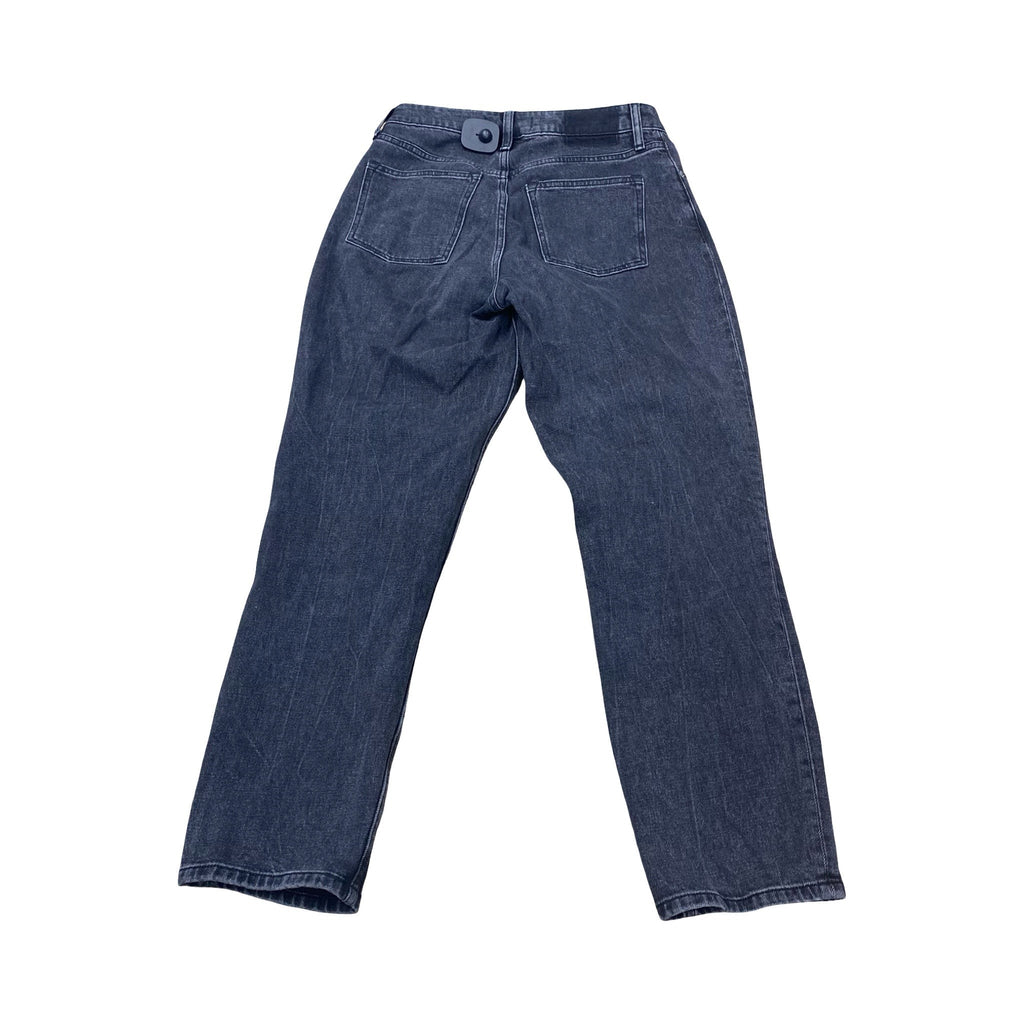 Jeans Straight By Abercrombie And Fitch In Grey Denim, Size:4