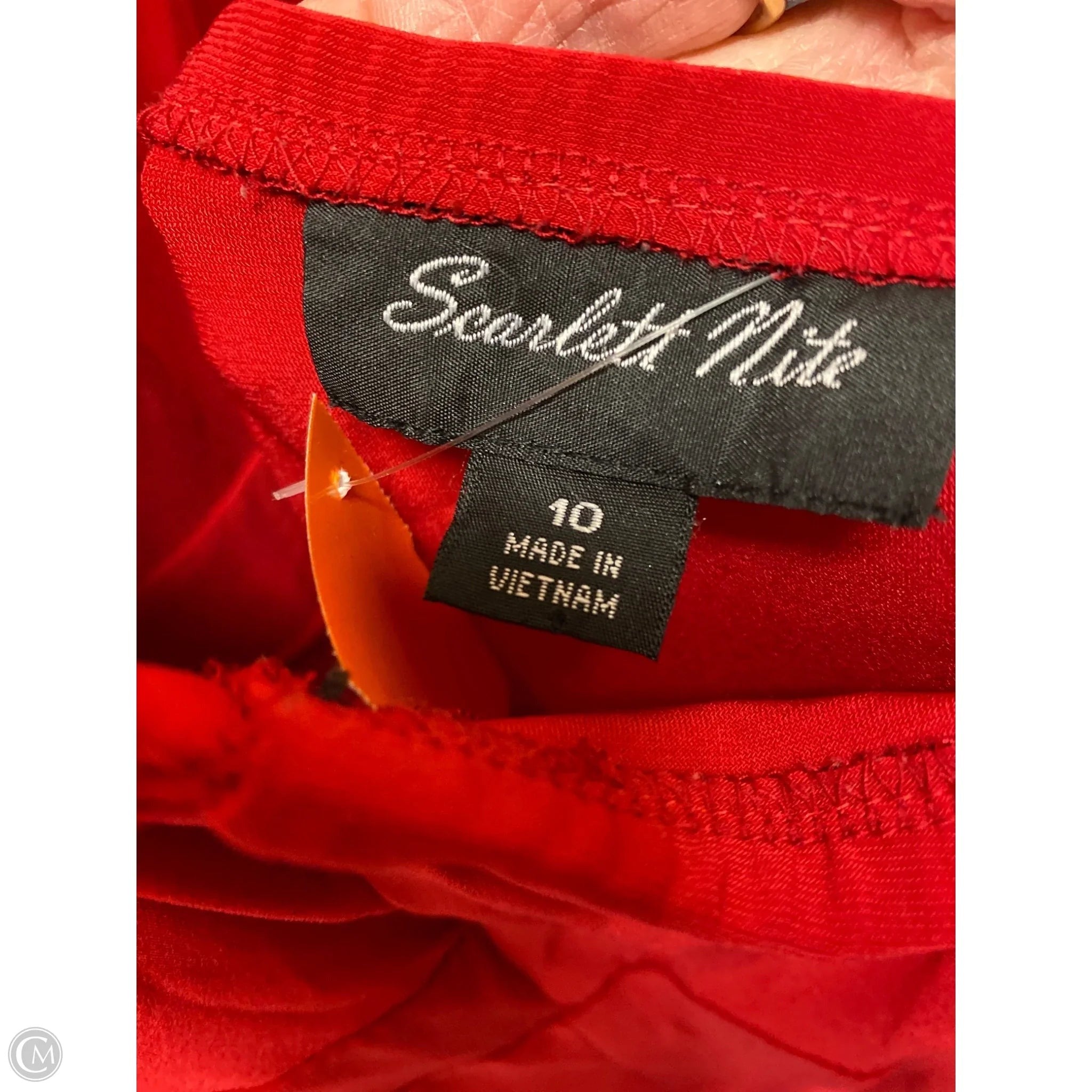 Dress Casual Maxi By Clothes Mentor In Red, Size: M