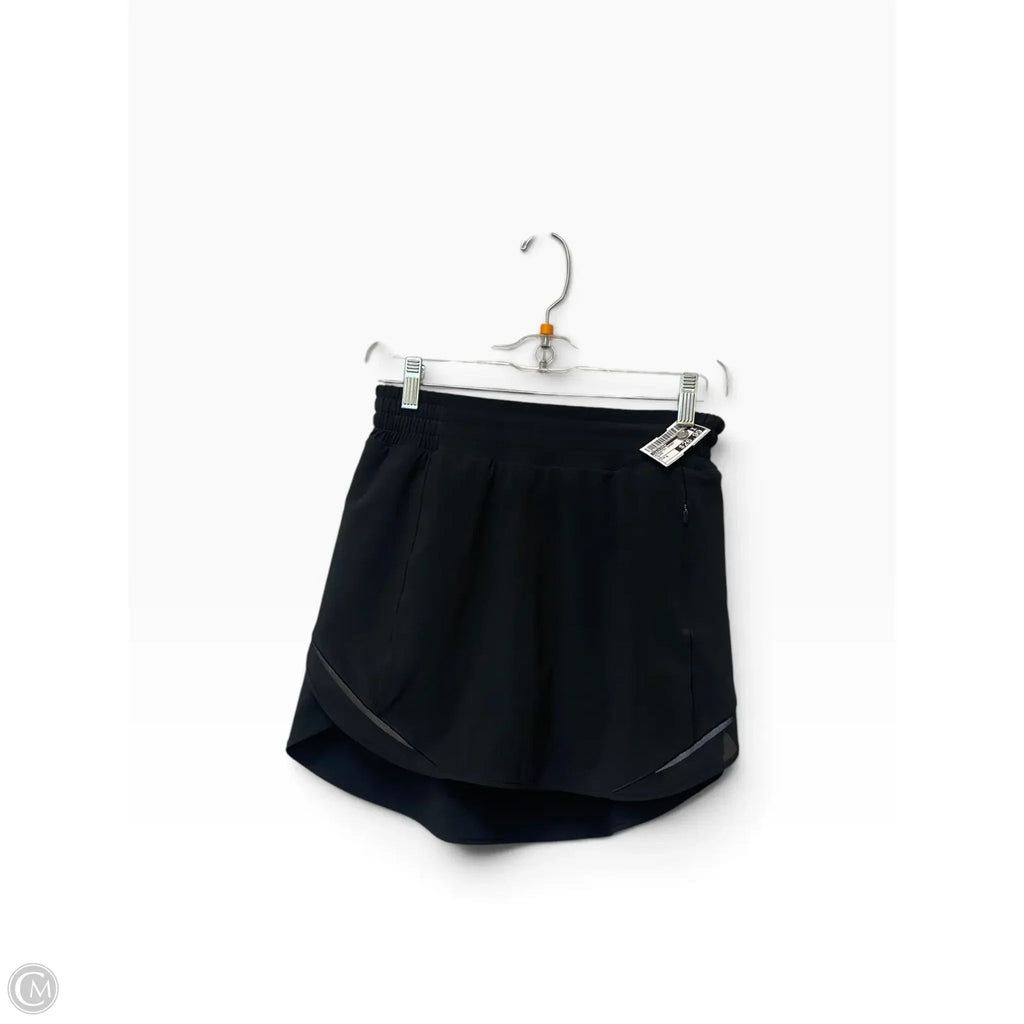 Athletic Skort By Lululemon In Black, Size: 4