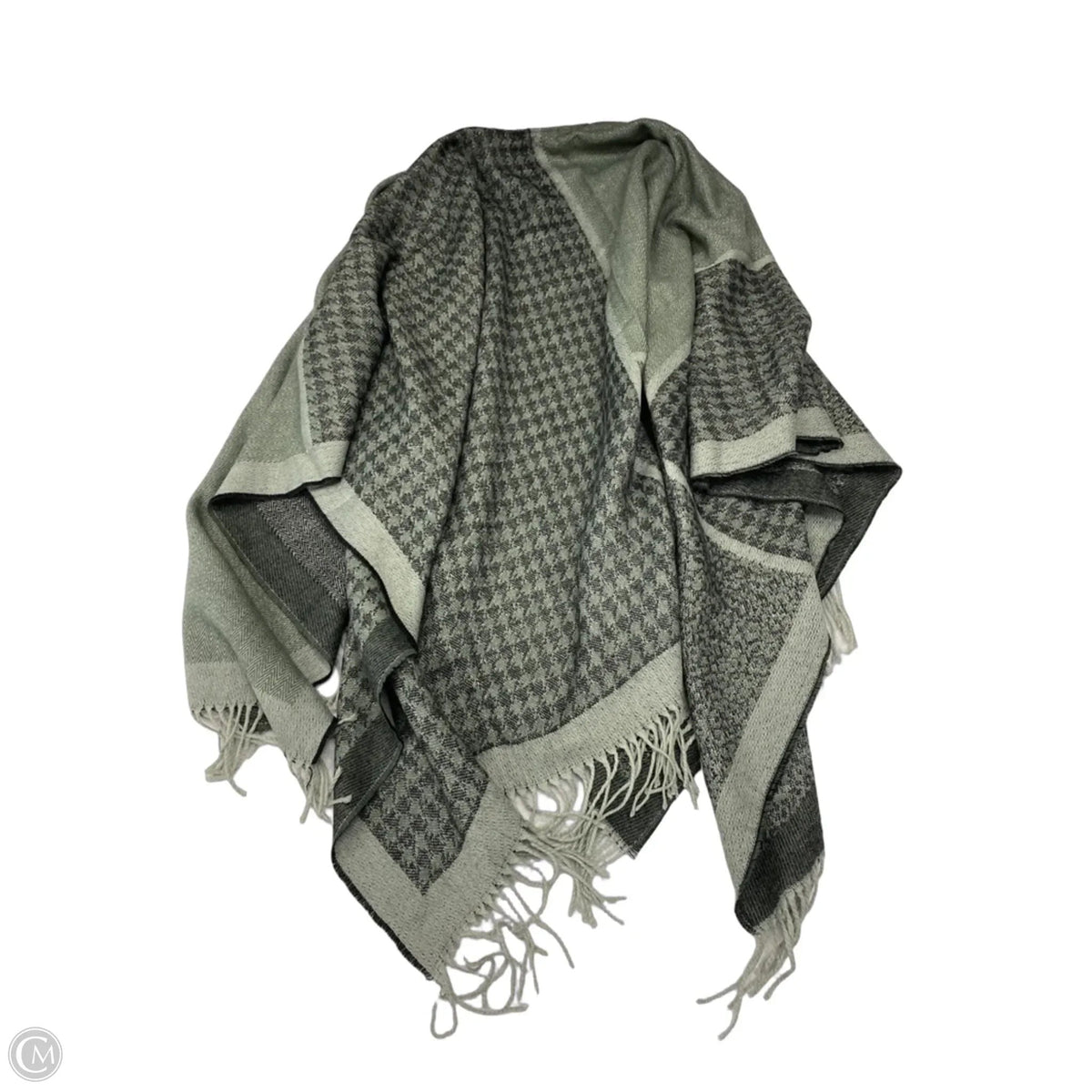 Shawl By Coldwater Creek In Grey, Size: Osfm