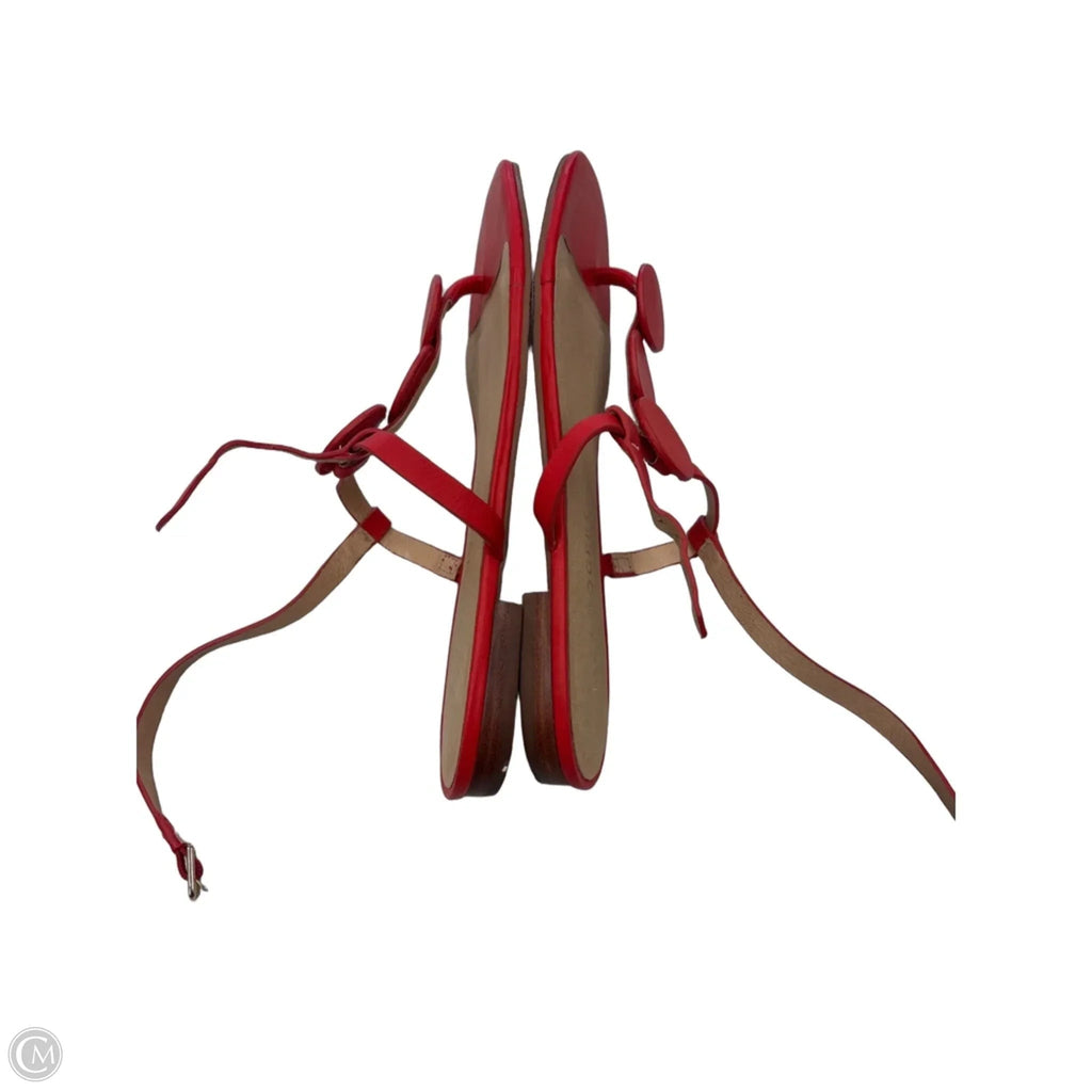 Sandals Flats By Jack Rogers In Red, Size: 10