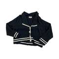 Sweater Cardigan By Baum Und Pferdgarten In Black & White, Size:M