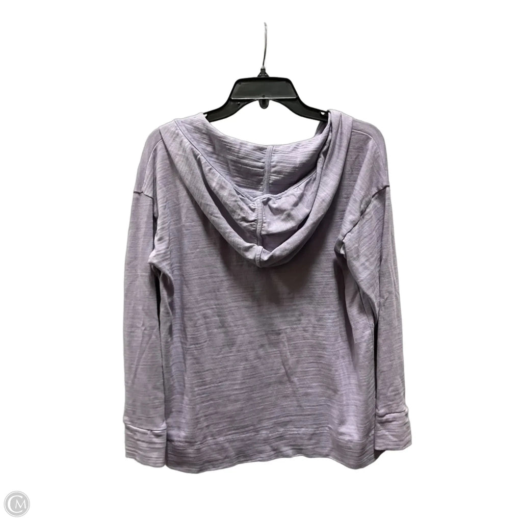 Top Long Sleeve By Loft In Purple, Size: S