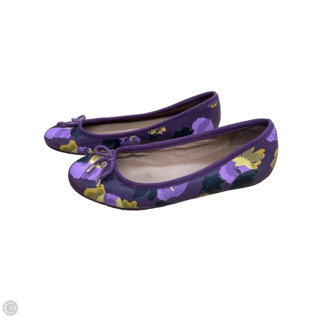 Shoes Designer By Coach In Floral Print, Size: 6.5