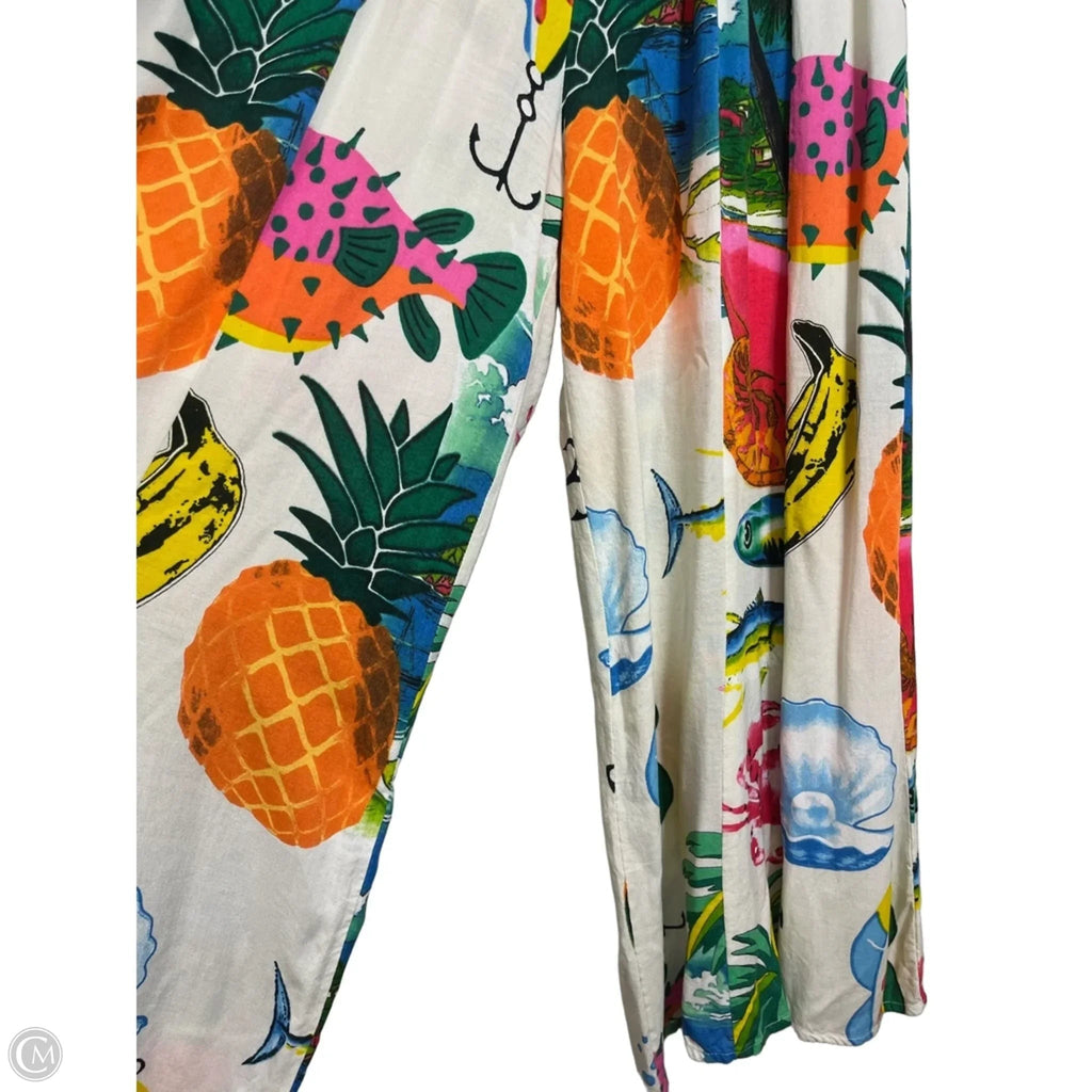 Pants Wide Leg By True Destinations In White, Size: M