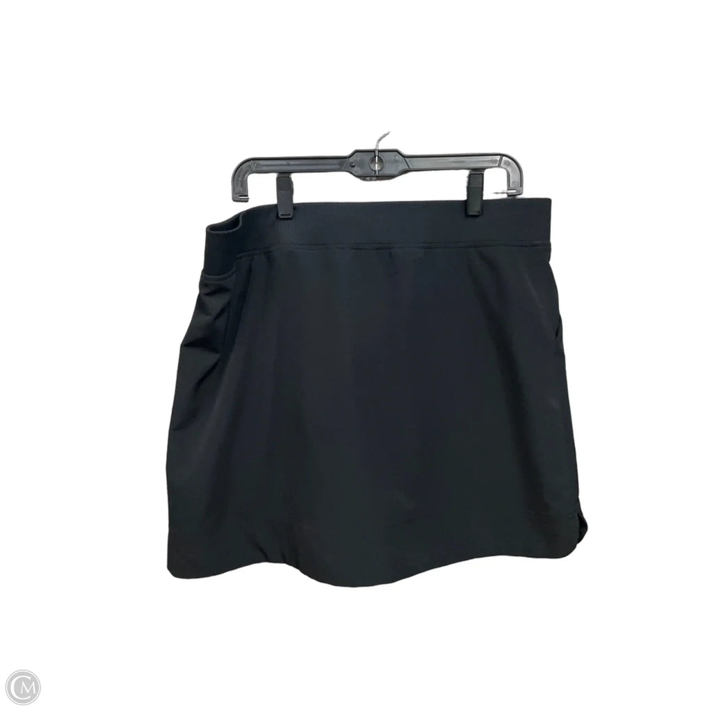 Athletic Skort By 32 Degrees In Black, Size: L