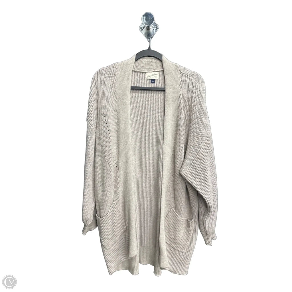 Cardigan By Universal Thread In Taupe, Size: L