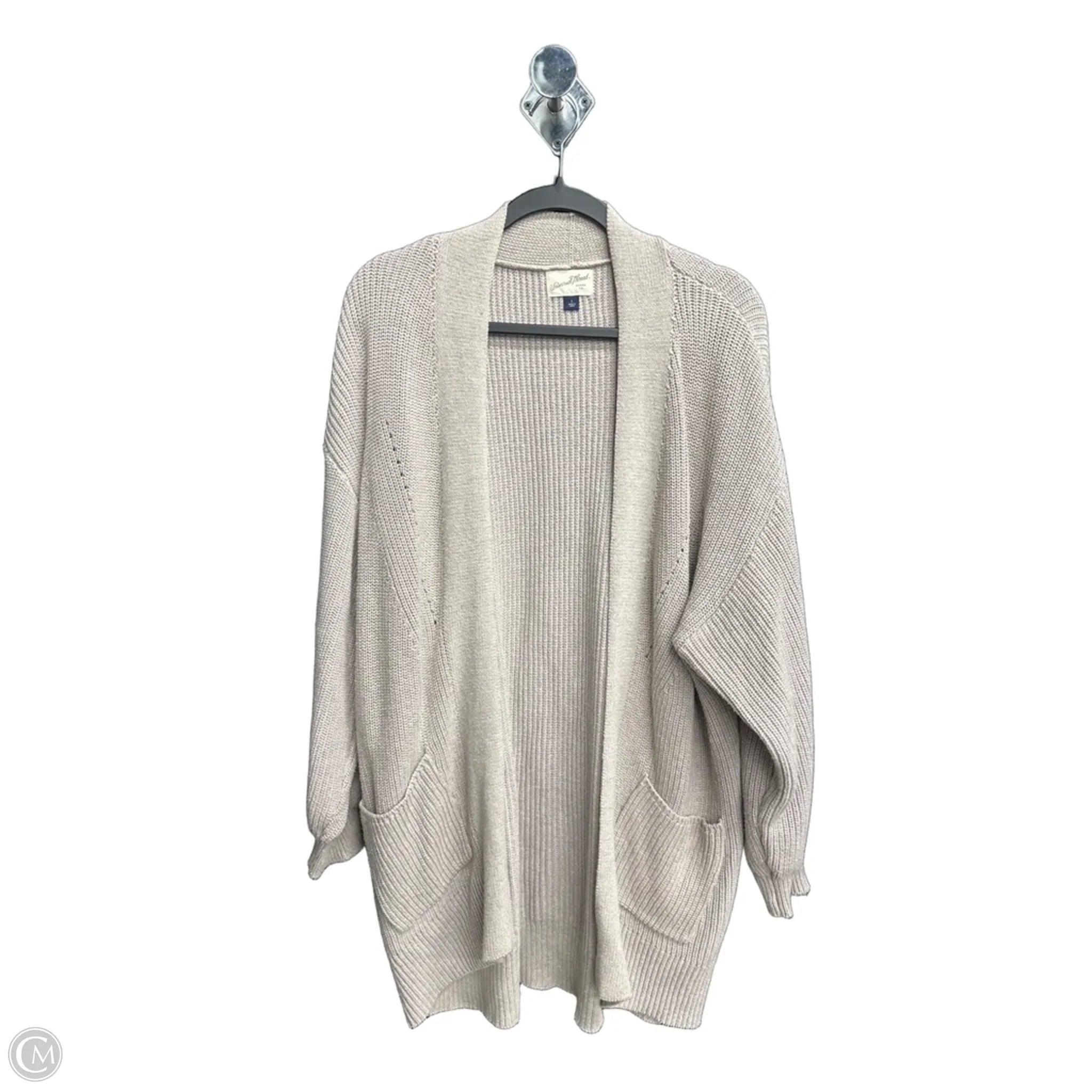 Cardigan By Universal Thread In Taupe, Size: L