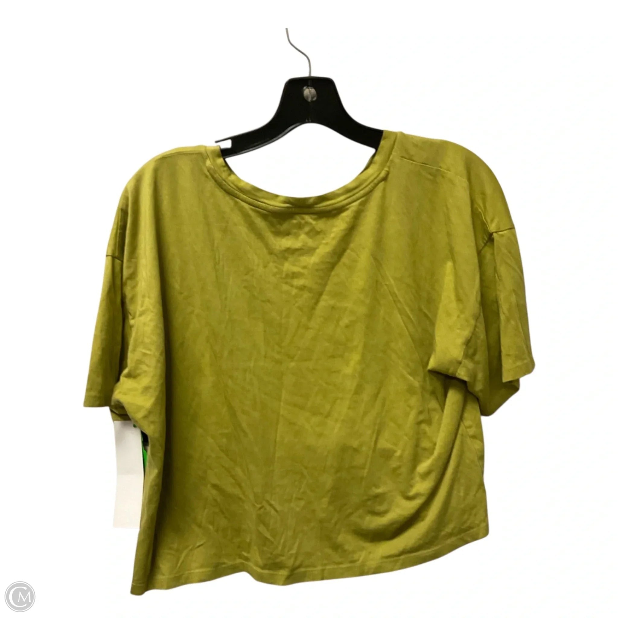 Top Short Sleeve Basic By Michael By Michael Kors In Green, Size: L