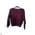 Sweater By Rachel Zoe In Maroon, Size: M