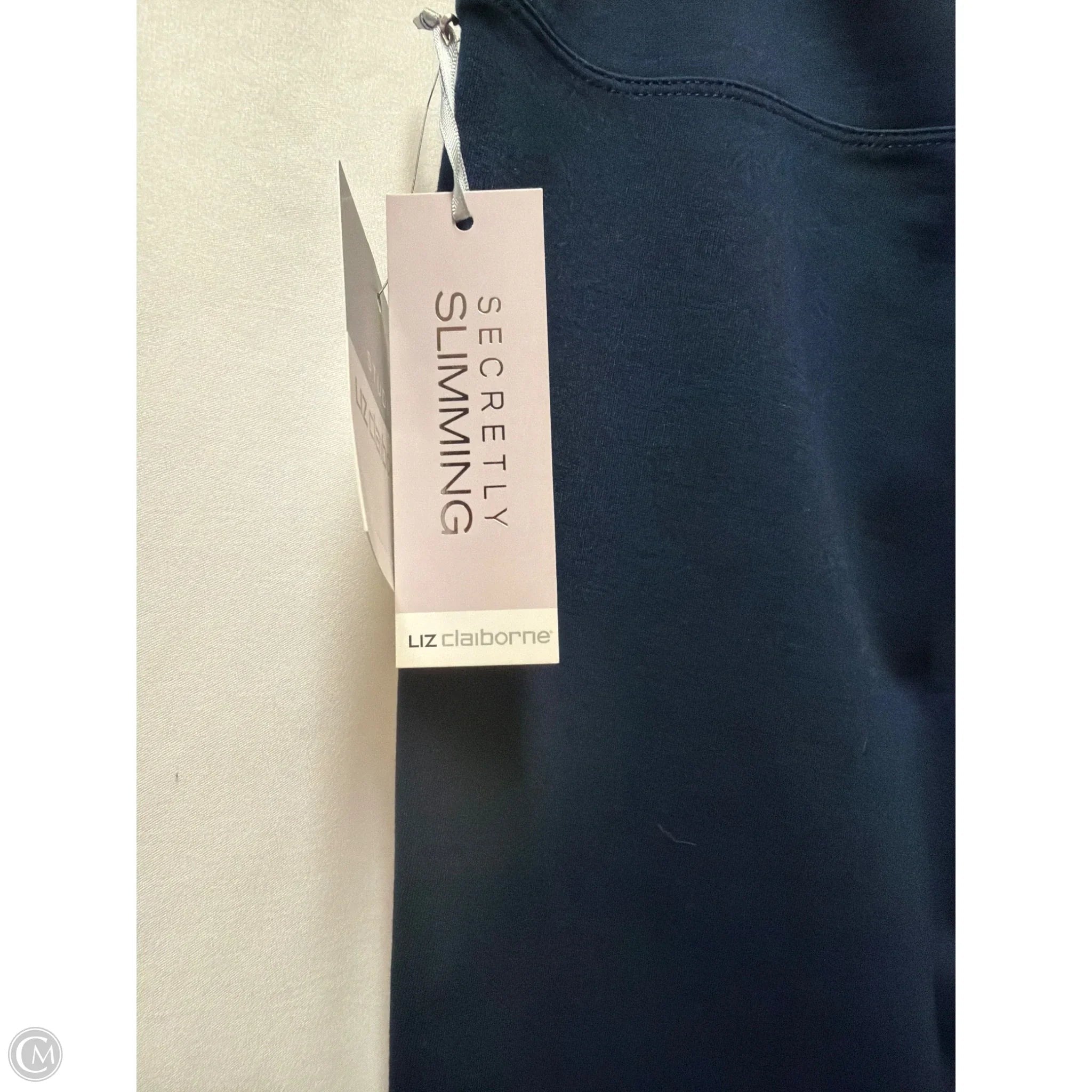 Pants Leggings By Liz Claiborne In Navy, Size: M
