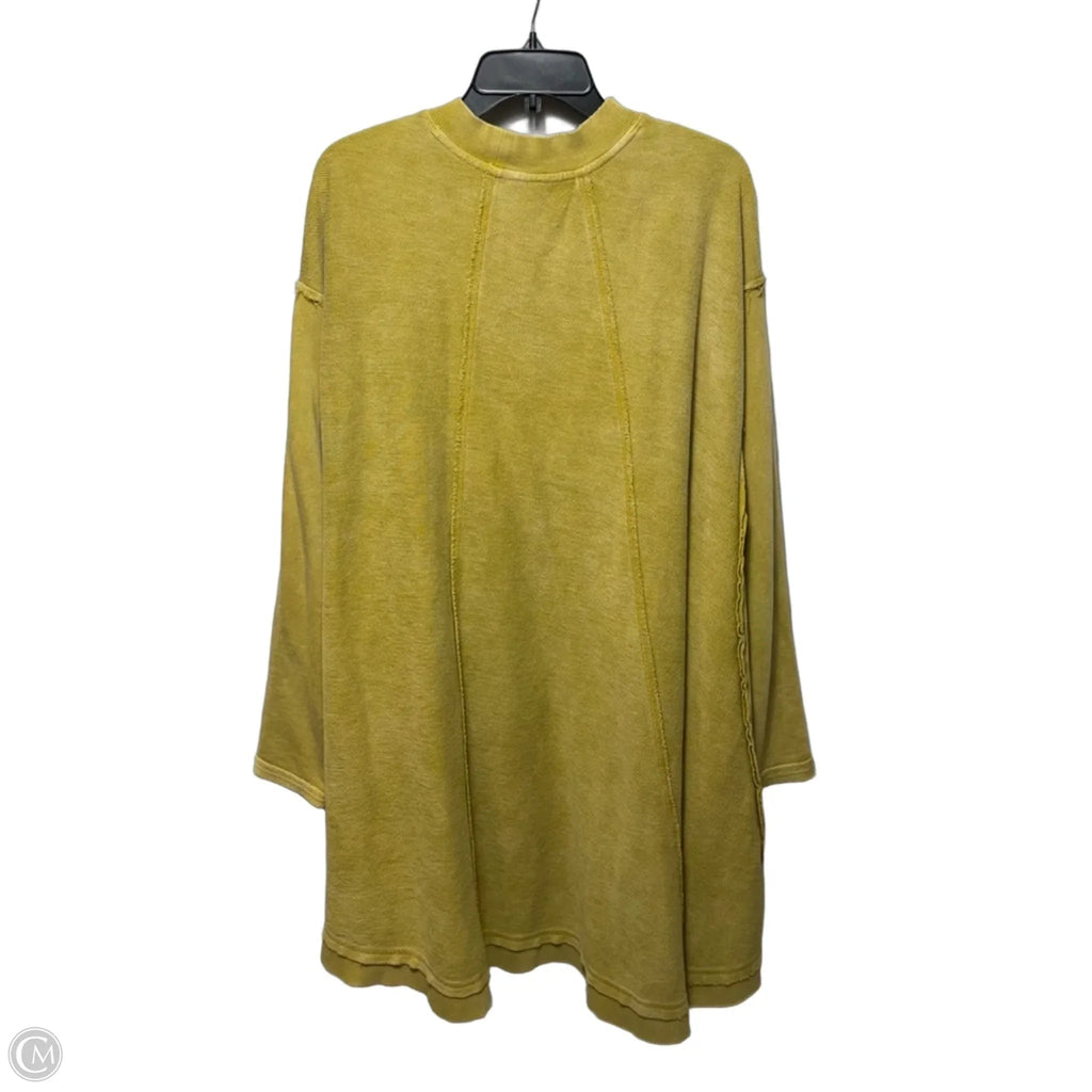Top Long Sleeve By Free People In Tie Dye Print, Size: M