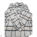 Jacket Shirt By Cme In Grey, Size: Xl