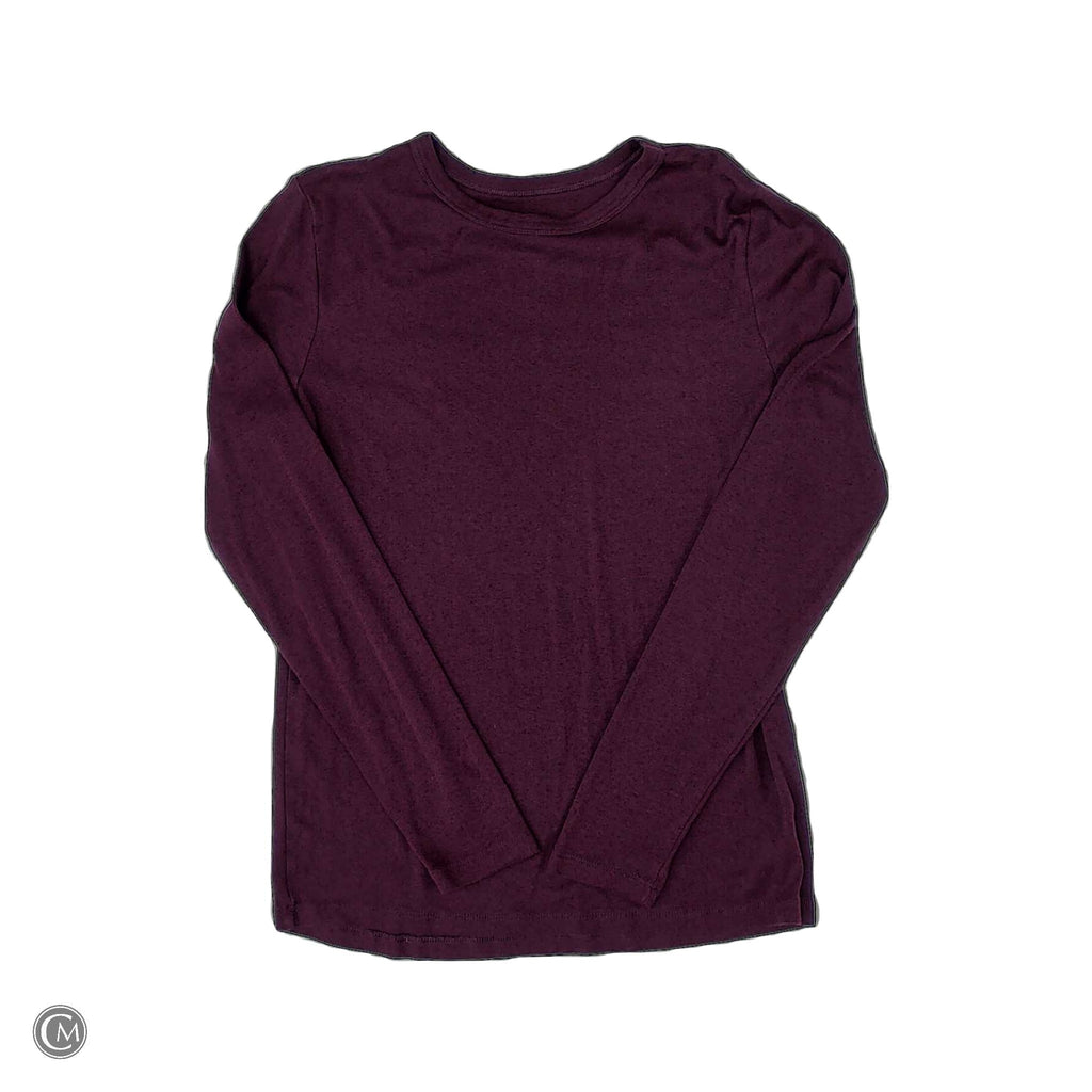 Top Ls Basic By A New Day In Purple, Size: M