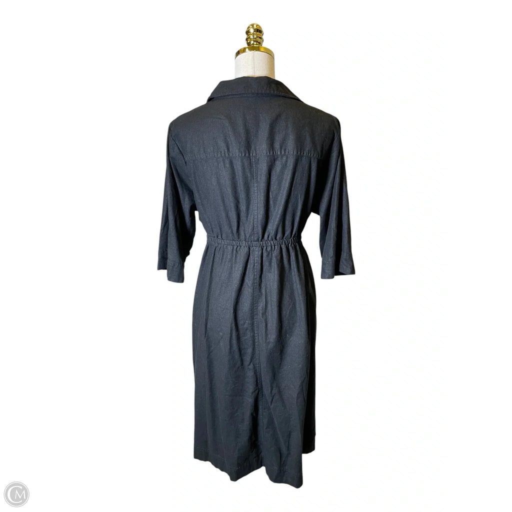 Dress Casual Midi By Ingrid & Isabel In Black, Size: L